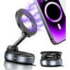 snanlen Upgraded 360° Vacuum Magnetic Phone Holder, Magnetic Car Phone