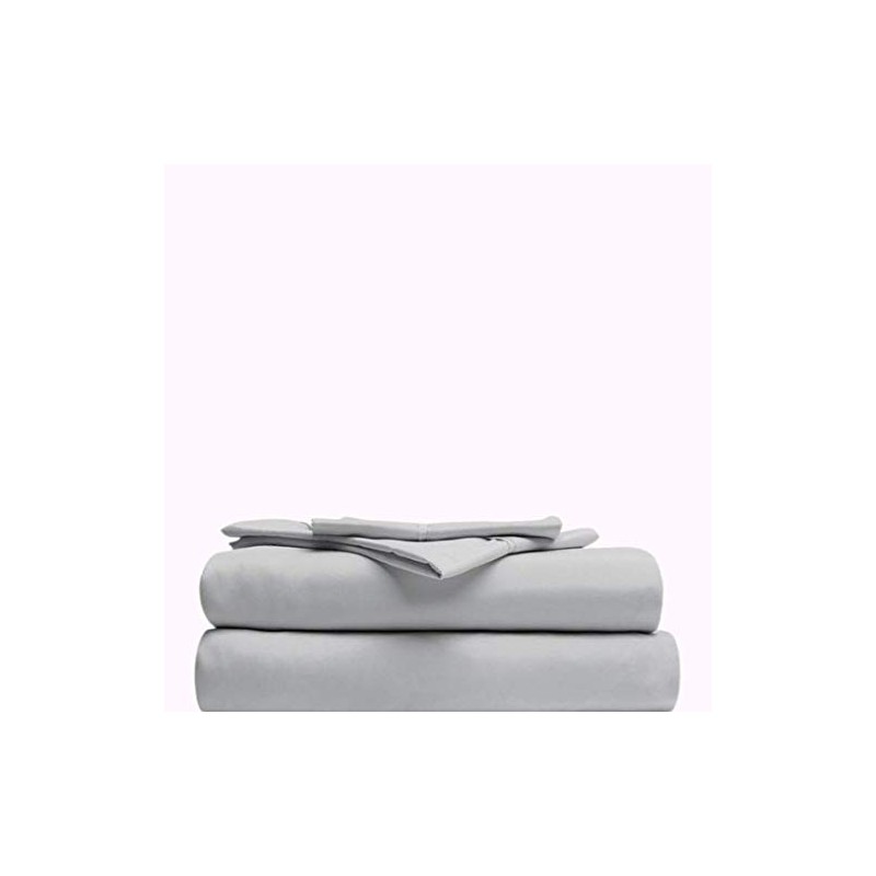 Pampered By Porsha Luxurious Sheet Set, Silver (King)