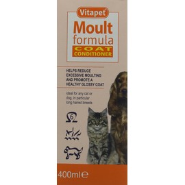 Vitapet Moult Formula for Cat and Dog, 400ml