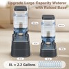 2.2 Gallon Pet Automatic Dog Water Dispenser Cat Gravity Waterer
