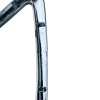 YLT AUTO Front Bumper Chrome Center Grille Molding Trim Frame