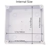 Junction Box, Reserved Holes Electrical Boxes Waterproof IP65 ABS Plastic
