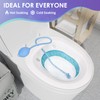 FRECHMOON Sitz Bath for Toilet Seat, Hemorrhoids and Postpartum Care,