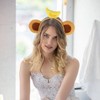 Lurrose Press Hair Accessories Cosplay Monkey Headband Cosplay Hair Accessory