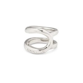 UNOde50 Shortcut Ring, Sterling Silver Plated Alloy, Not applicable.