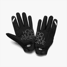 100% Brisiken Cold Weather Full Finger Cycling Gloves - Red XL