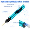 Uolor 3-Speed Cordless Mini Drill Pen, Rechargeable DIY Electric Hand