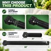 2-Pack Adjustable Downspout Extensions to Help Prevent Water Pooling Around