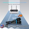 ZERFUN 2 Channel Rechargeable Wireless Microphone System, Pro UHF Metal