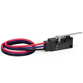 CLDIY Waterproof Micro Switch with Long Handle with Cable 10A 125 250V NC NO COM Cable 30 cm