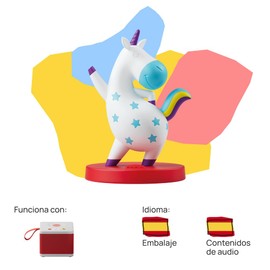 FABA FFL30001 - The Happy Unicorn - Songs - Toy Educational Content for Girls and Boys from 0 Years - Multicoloured