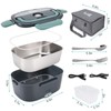 Budth Electric Lunch Box, Portable Food Warmer for Car, Truck,