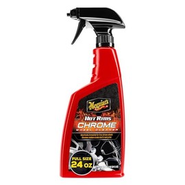 Meguiar's Hot Rims Chrome Wheel Cleaner Trigger Spray 1 Count Xtreme Cling Foam