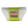 20X Small Foil Food Container Tray and Lid Roasting BBQ