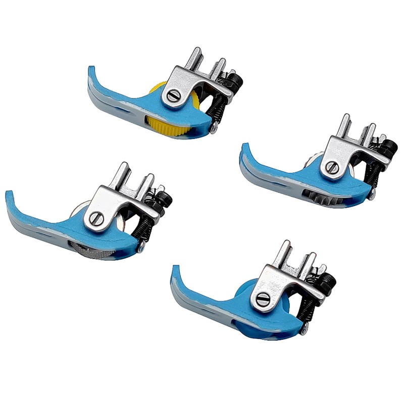Fbshicung Narrow Roller Presser Foot for Industrial Single Needle Lockstitch