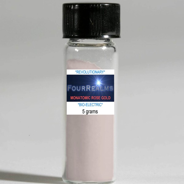 Monatomic Rose Gold Powder Our most POTENT Ormus! Stage 2 - 5 Grams POWERED M3