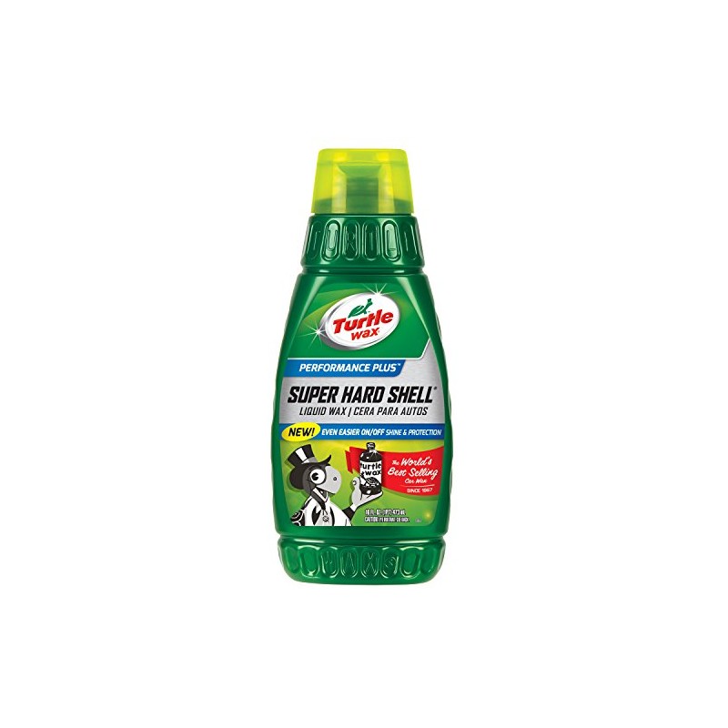Turtle Wax T-123R-6PK Super Hard Shell Liquid Car Wax -