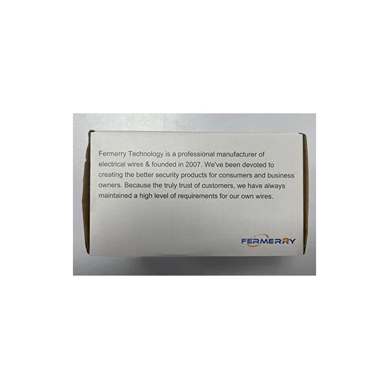 Fermerry 20 AWG Stranded Wire Spool 10ft Each 6 Colors