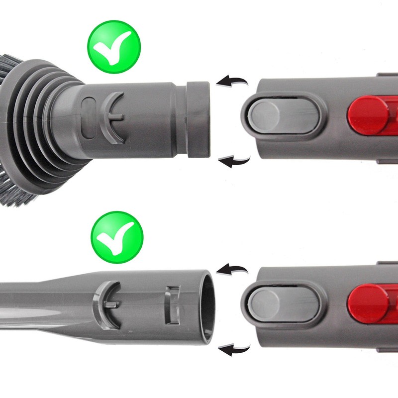 SPARES2GO High Suction Narrow Crevice Tool Attachment for Dyson V10