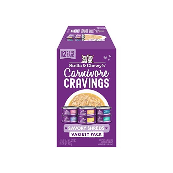 Stella & Chewy's Stella & Chewy's Carnivore Cravings Savory Shreds