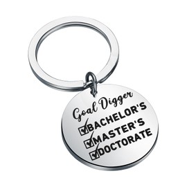CENWA Master Degree Gift Dr Phd Graduation Keychain Doctorate Graduation gift (Doctorate K)