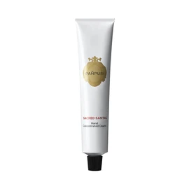 Panpuri Hand Cream, Sacred Santhal (Sandalwood), 1.7 fl oz (50 ml), Rich Scent of Natural Essential Oils, Highly Moisturizing, Non-Sticky, Hand Care, Gift