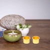 30Pcs Gold Aluminum Candle Holders Bulk Metal Cup Insert for