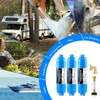 Lifefilter RV Inline Water Filter with Solid Brass 90 Degree