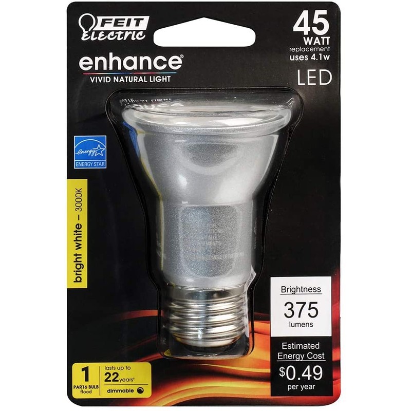 Feit Electric PAR16 LED Bulbs, 45W Equivalent, Dimmable Spotlight Bulbs,