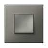 Legrand Ateos 2M Magnesium 3-Way European 1-Gang Switch Lighting