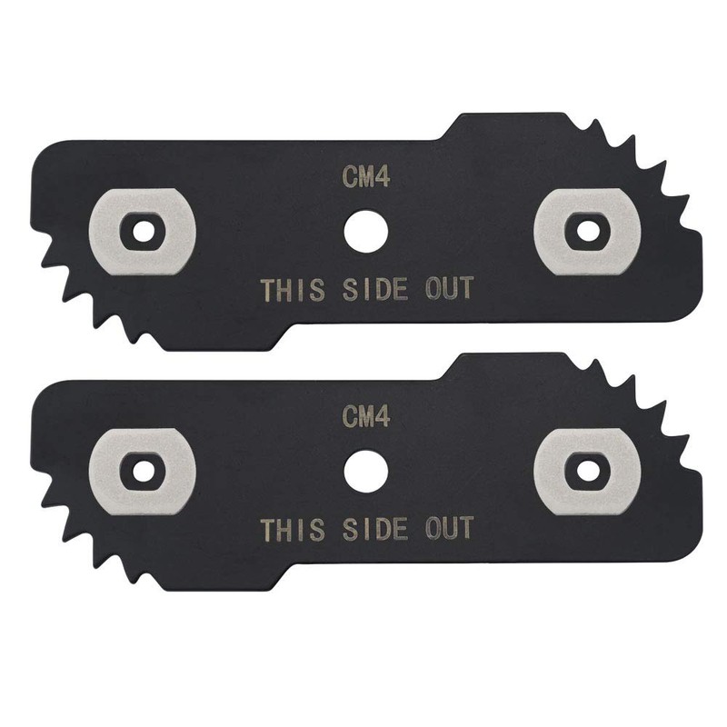 HandyTek 2-Pack EB-007 Edge Hog Heavy-Duty Edger Replacement Blades Compatible