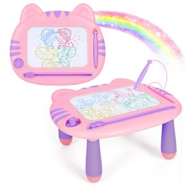 Toddler Toys,Toys for 1-2 Year Old Girls,Magnetic Drawing Doodle Board for Toddler 1-3,Learning Educational Baby Kids Toys for 18 Months 1 2 3 Year Old Girl,Toddler Girl Toys Christmas Birthday Gifts