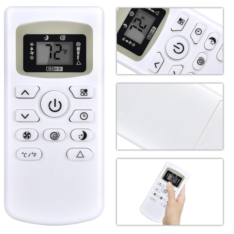 HZIME Universal Remote Control Suitable for Black Decker A/C Air
