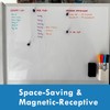 HeatPomelo Magnetic Whiteboard Sticker - Adhesive Backing 24' x 16'