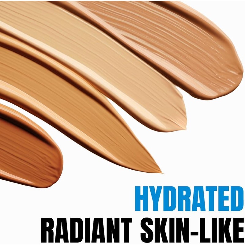 TFIT Radiance Fit Serum Foundation, Healthy Glow, Cobertura Luminosa, Textura