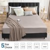 Waterproof Mattress Protector Small double(4FT),122x190cm Mattress Cover for Bed,30cm Deep
