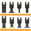 136 PCS Oscillating Tool Blade, Multi Tool Blades Kits with