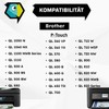 Inkadoo Label for Brother DK-11207 P-Touch QL 710 Series P-Touch