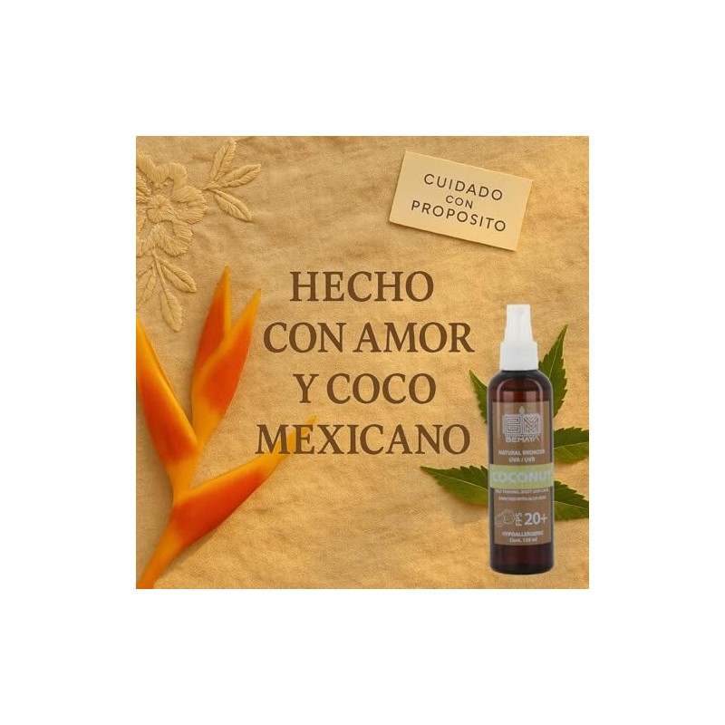 Aceite Bronceador Coconut FPS 20+ 125 ml