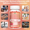 2 Pack Potassium Citrate Gummies, 2000mg Potassium Supplement for Adults