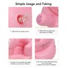 Inflatable Baby Chair Built in Air Pump Soft Cartoon Rabbit