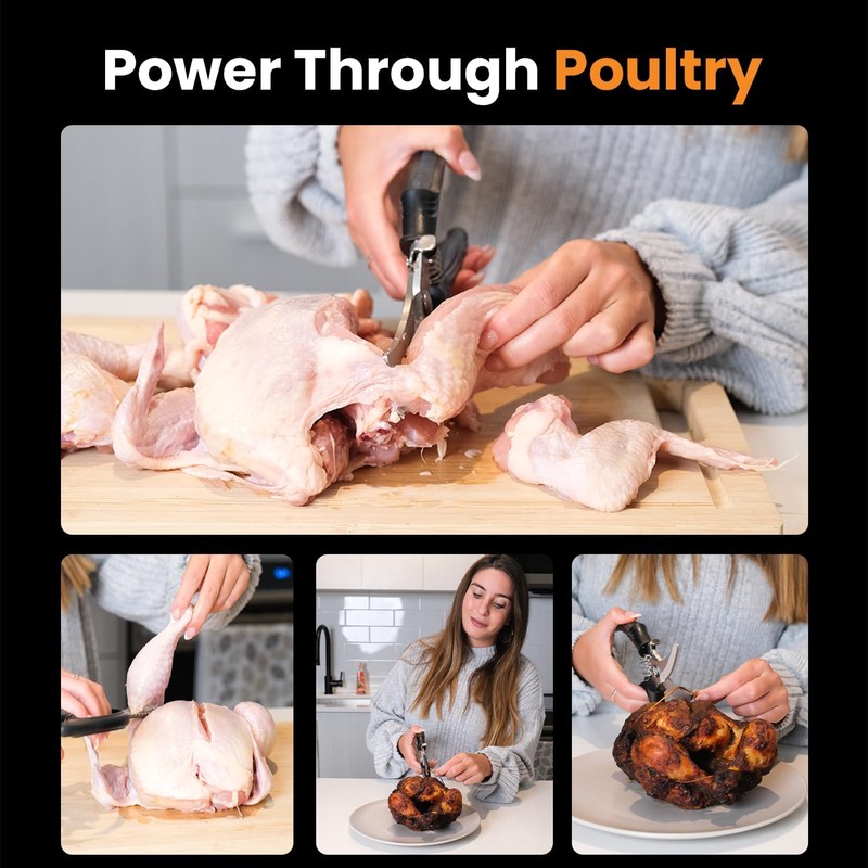 Demzit Heavy Duty Poultry Shears - A Must Have chicken