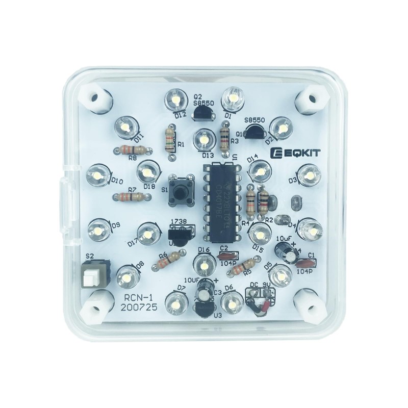 LED Lamp DIY Kit, LED Night Light Soldering Practice Kit,