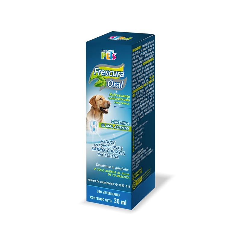 Fancy Pets Refrescante de Aliento Concentrado para Perros, 30 ml