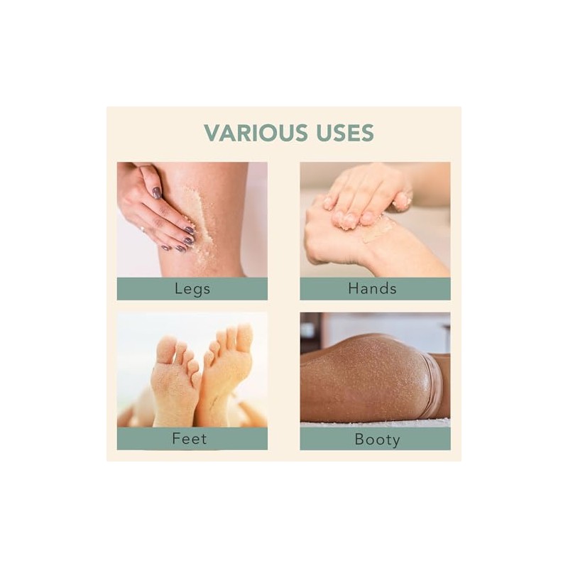 Beauty by Earth- Exfoliante corporal orgánico de árbol de té