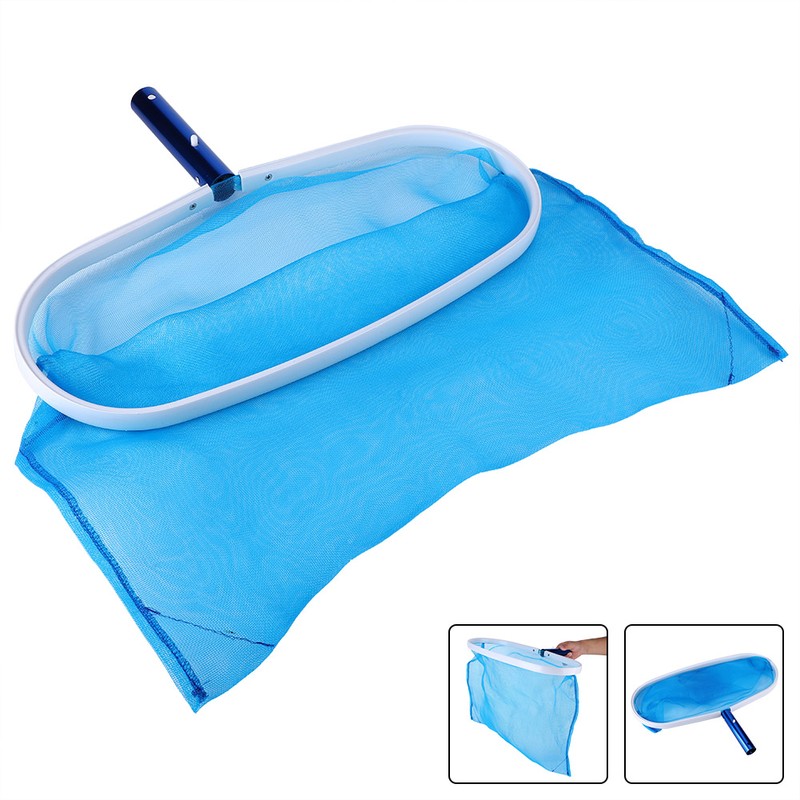 Heavy Duty Swimming Pool Leaf Rake Fine Mesh Frame Net