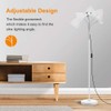 LEPOWER Floor Lamp, Metal Standing Lamp with Adjustable Gooseneck, Heavy