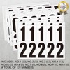 1.5 inch Self Adhesive Numbers for Mailbox, House Numbers, Reflective