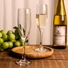 HAKEEMI Champagne Flutes Set of 6, Classic Champagne Glasses Bulk,
