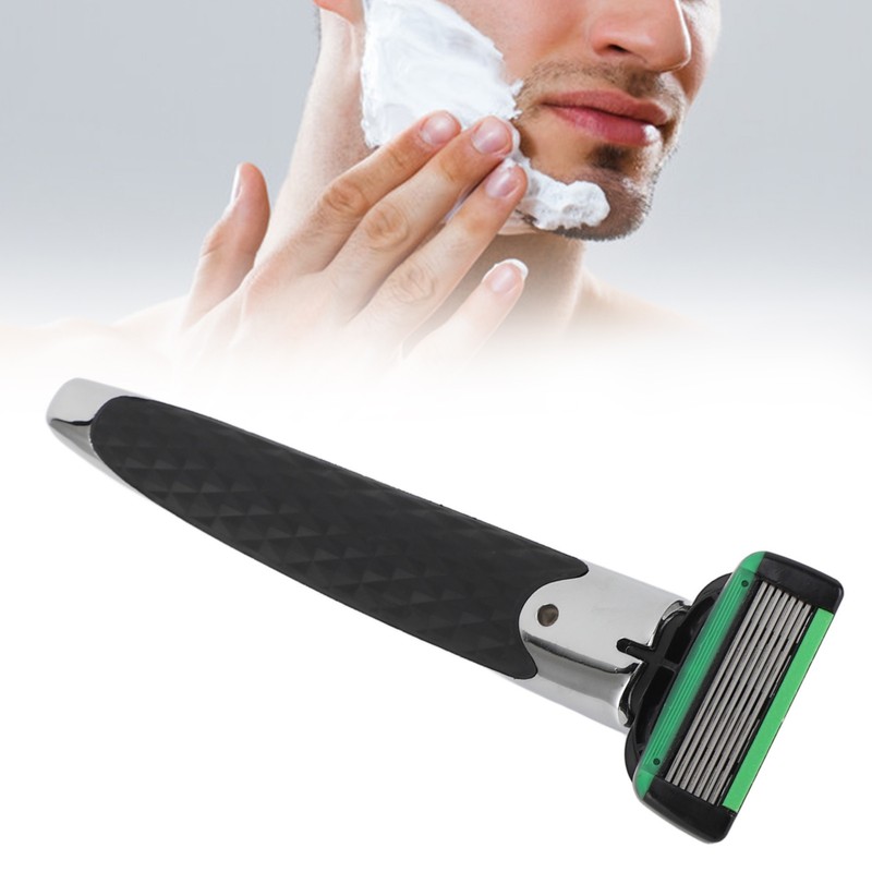 Safety Beard Trimmer 7 Layer Manual Beard Trimmer Metal Replaceble